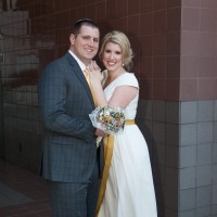 Jaclyn and Max Gorney at their wedding in 2013.