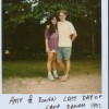 Amy and Ronen on the last day of camp.