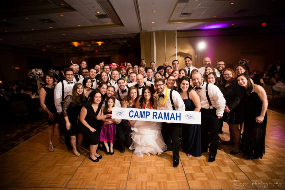 Ramah Poconos Alumni at Hasit Waxman Wedding 2015